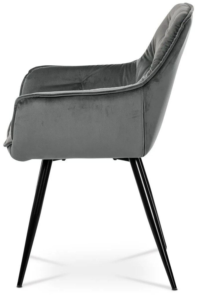 DCH-421 GREY4 étkezőszék szett, 2 db