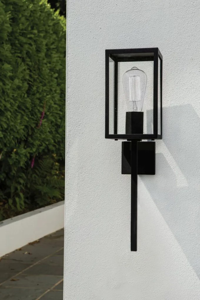 ASTRO LIGHTING 1369006 COACH Klasszikus Kültéri Fali Lámpa Fekete E27 IP44