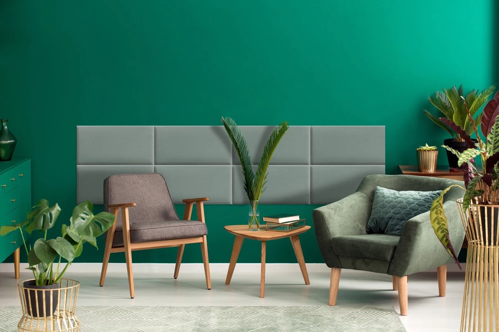 Kárpitozott panel - Téglalap - 80x20cm Szín: Khaki