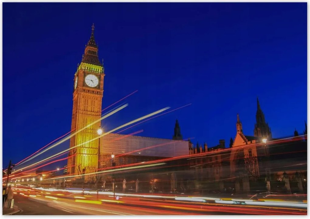 Poszterek 100x70 Big Ben éjszaka