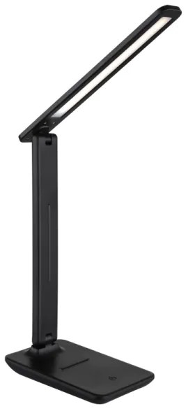 Globo 58439SA - LED érintős fényerőszabályzós, újratölthető BRIGHTON asztali lámpa LED/4W/5V 1800 mAh fekete