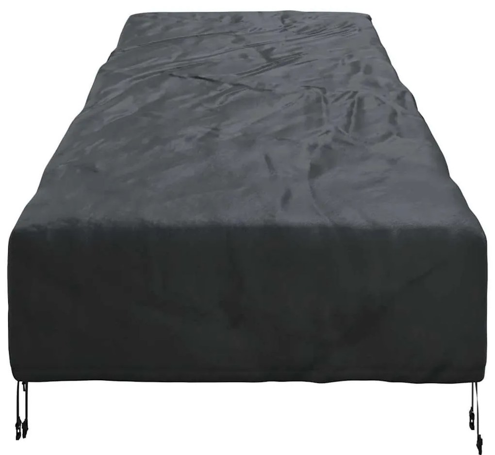 Kültéri bútor takaró Fekete 195 x 76 x 82 cm 210D oxford szövet
