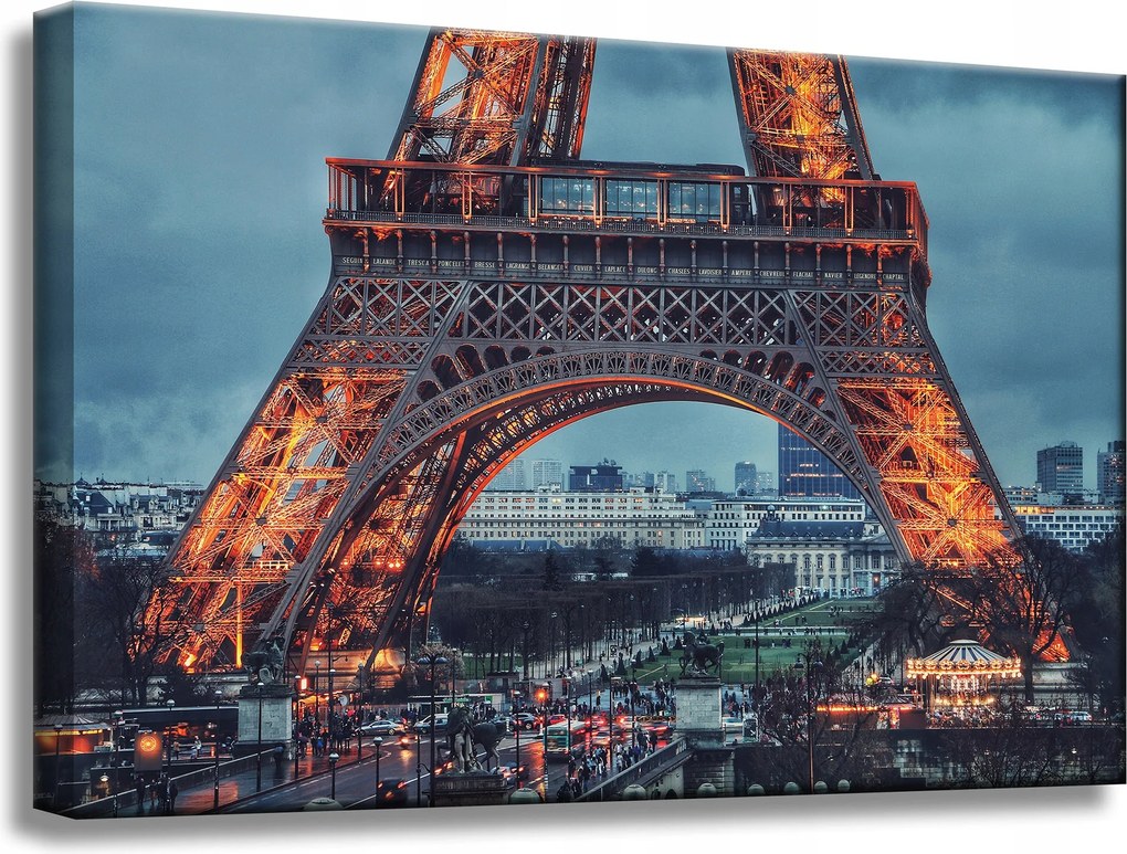 Vászonkép Építészet Eiffel-torony 60X40