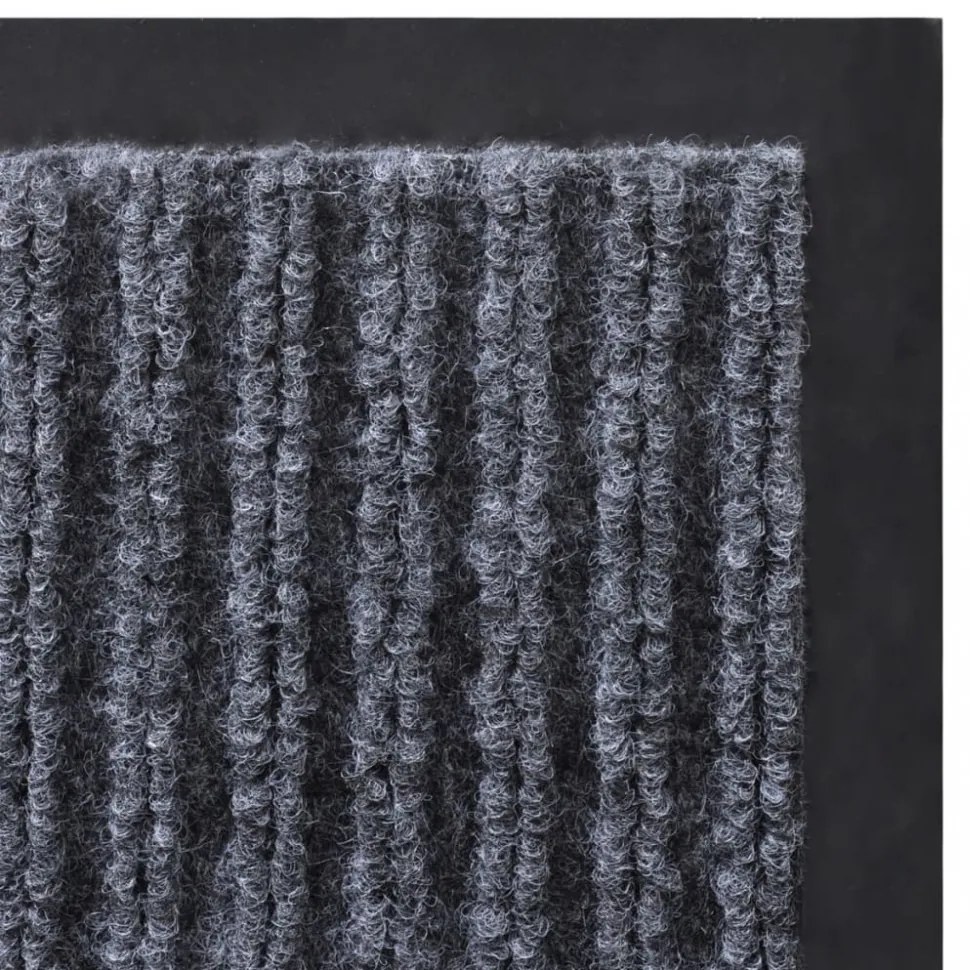 szürke PVC lábtörlő 90 x 120 cm