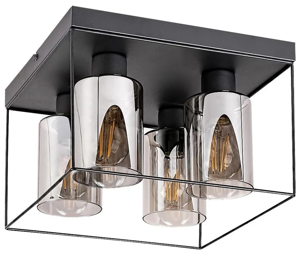 Rabalux 71034 - Mennyezeti lámpa CHADWICK 4xE27/25W/230V