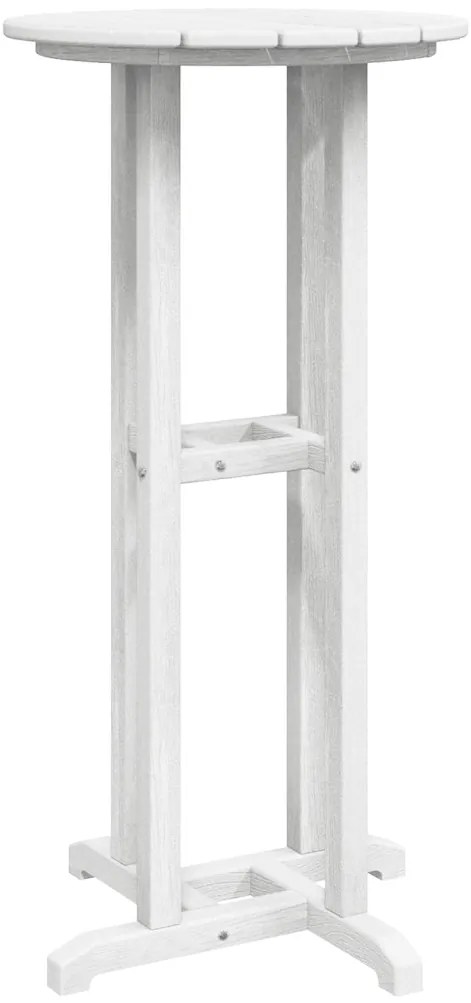 Bárasztal Fehér 55x55x107 cm HDPE