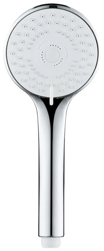 Ezüstszínű rozsdamentes acél zuhanyszett kézi tussal-tolható tartóval 70 cm Uno – Allstar