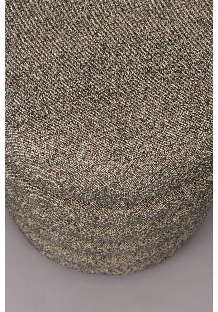 Barna buklé puff Fern – Dutchbone