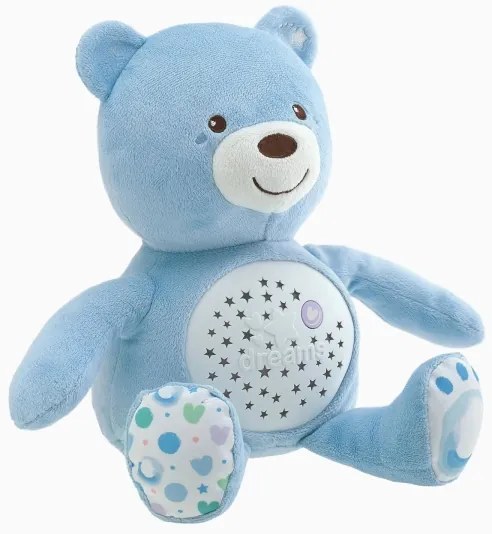 Chicco - Projektor dallammal BABY BEAR 3xAAA kék