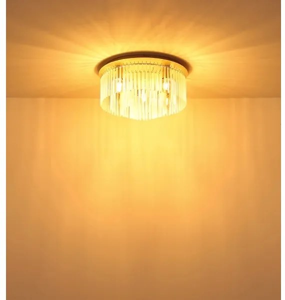 Globo 15698D1B - Mennyezeti lámpatest GORLEY, 5x E27 (max. 60 W), 230 V, átmérő 50 cm