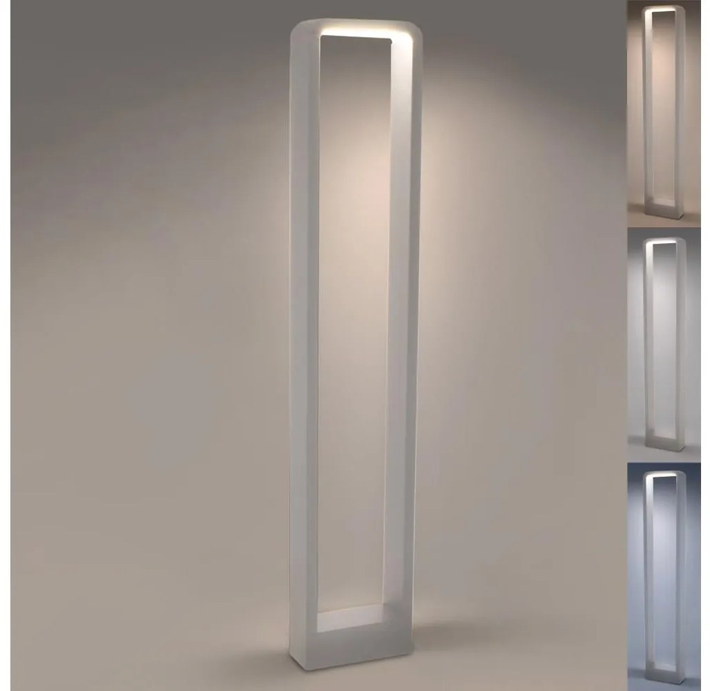 Brilagi - LED Kültéri lámpa BARI LED/7W/230V 3000/4000/6000K fehér IP54 80 cm