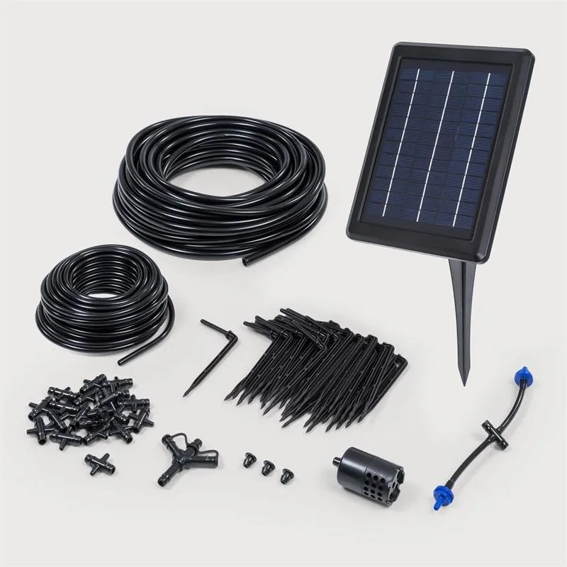 Blumfeldt Greenkeeper Solar, öntözőrendszer, napelem, 1500 mAh, 40 növény