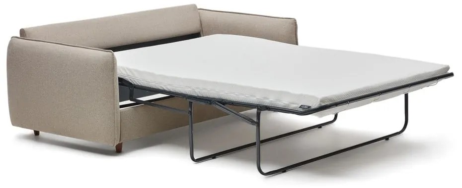 Bézs kinyitható kanapé 185 cm Carlota – Kave Home