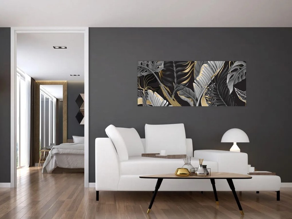 Kép - Arany dzsungel (120x50 cm)