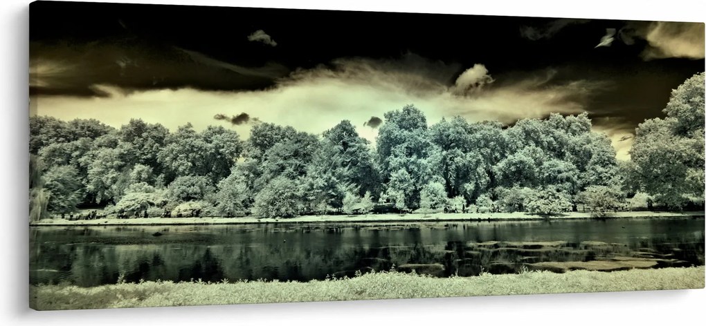 A víz felszínének képe (120x50 cm)