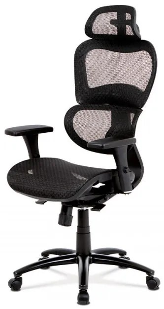 Ka-a188 Scaun pivotant de birou modern negru