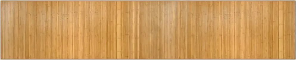 vidaXL négyszögletű természetes bambusz szőnyeg 80 x 400 cm