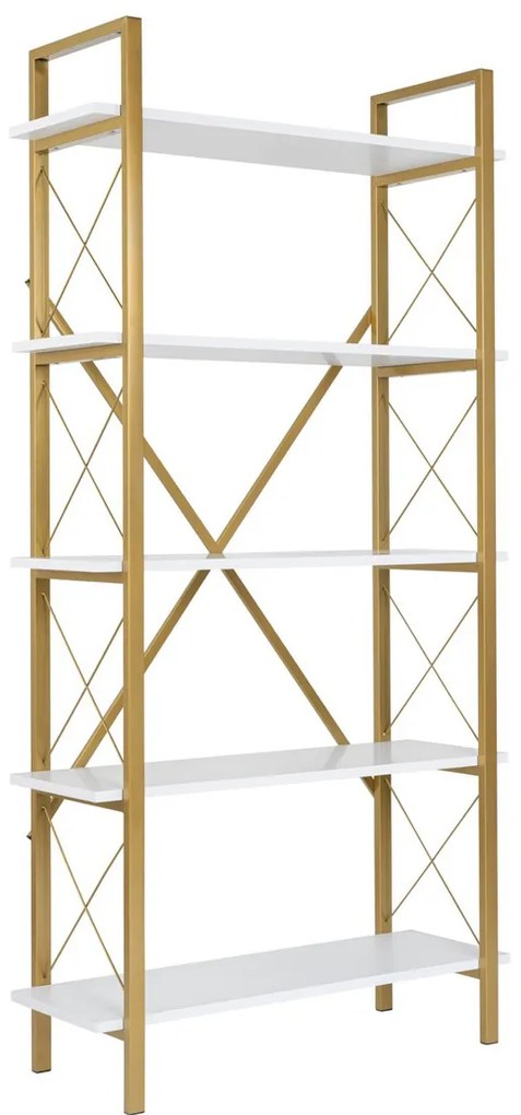 Elysian White and Gold polcállvány