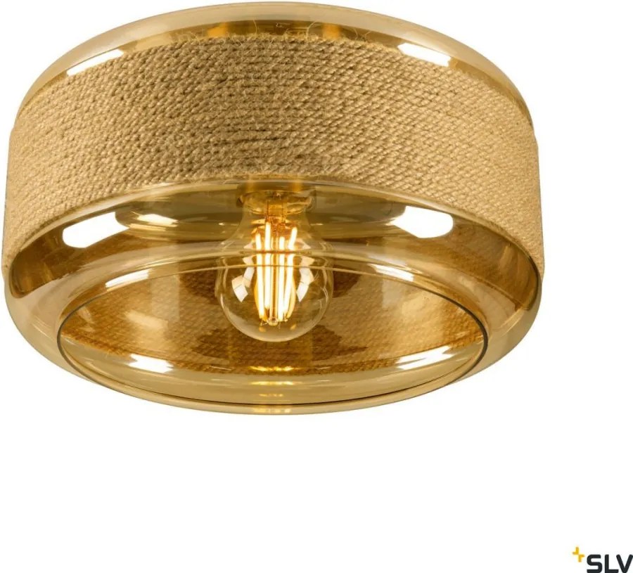 SLV 1007591 ROPE Glamour Mennyezeti Lámpa Arany E27 IP20