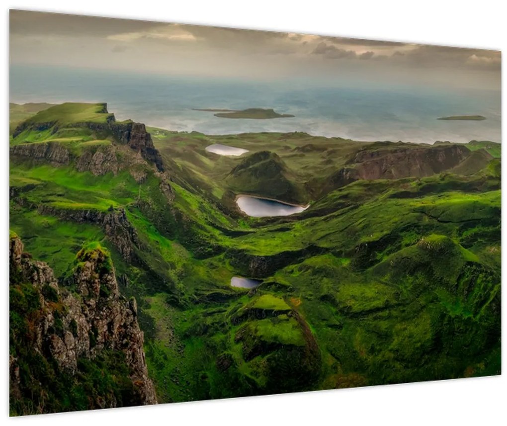 Kép - Quiraing, Skócia (90x60 cm)