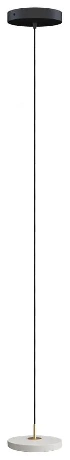 Világosszürke LED függőlámpa fém búrával ø 15 cm Asteria Micro – UMAGE