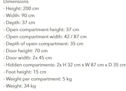 Krémszínű borovi fenyő könyvespolc 90x200 cm Miller – WOOOD