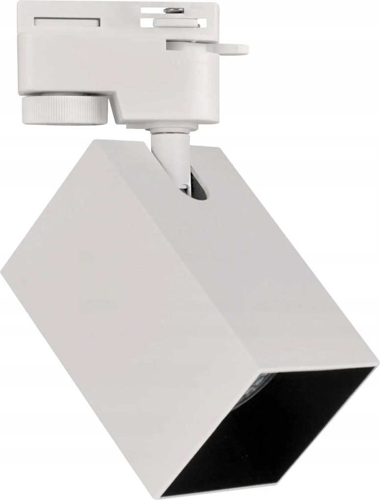 Sínre szerelhető spotlámpa állítható fehér fekete 1 áramkörös GU10 Polux