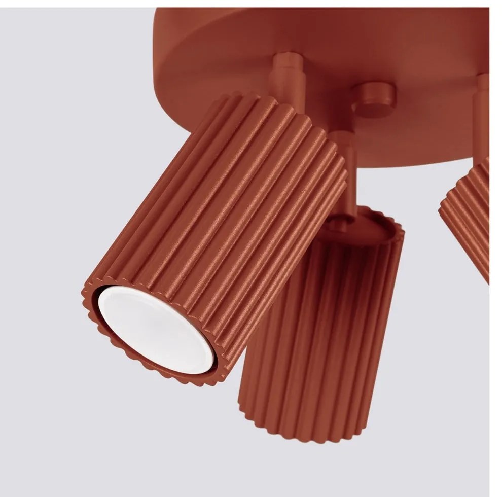 Téglavörös spotlámpa Gleam – Sollux