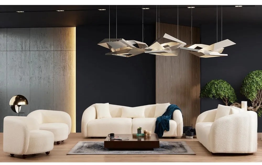 Krémszínű kanapé 236 cm Venedik – Artie