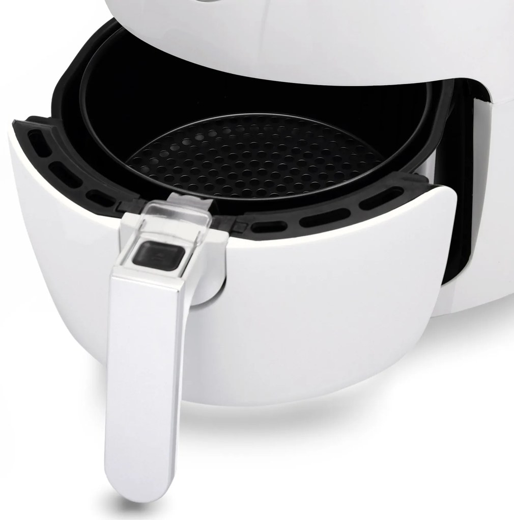 monzana® Forró levegős sütő FRYER 1 fehér - 9 az 1-ben érintőképernyővel 1485 W 3,6 l