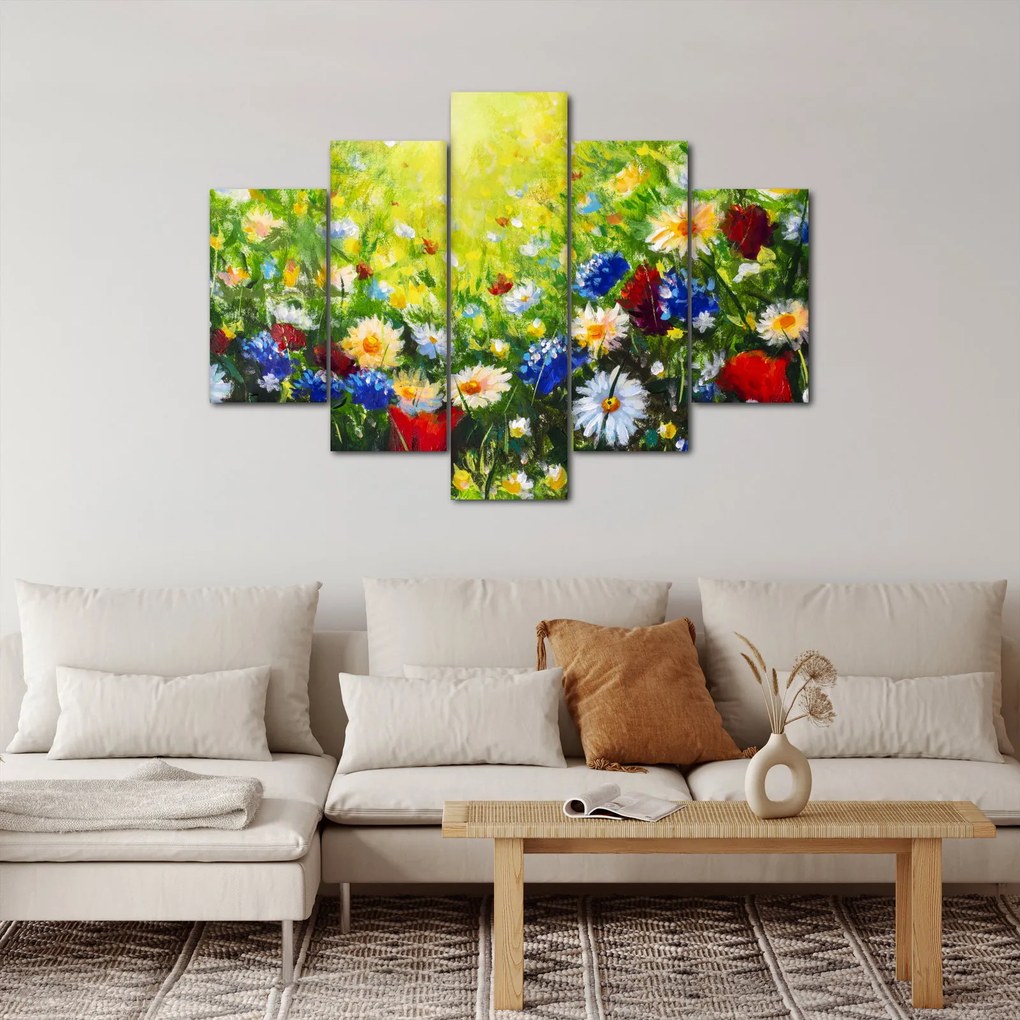 Vadvirágok képe (150x105 cm)