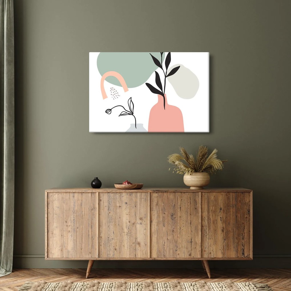 Kép - Virágok vázában N⁰3 (90x60 cm)