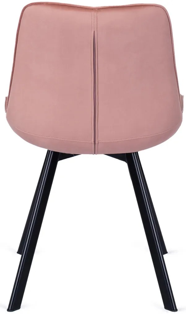 Rózsaszín Bársony Étkezőszék RICK