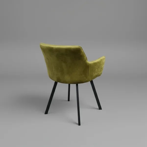 AMELIA étkezőszék zöld színben