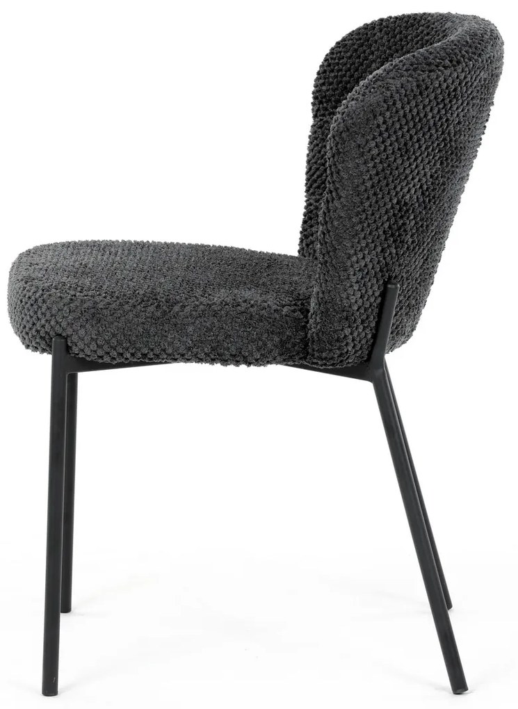 Bouclé CT-W1077 GREY2 étkezőszék szett, 4 db