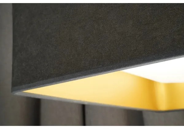 Brilagi-LED Dimmelhető lámpa VELVET SQUARE LED/36W/230V Wi-Fi Tuya + távirányító szürke