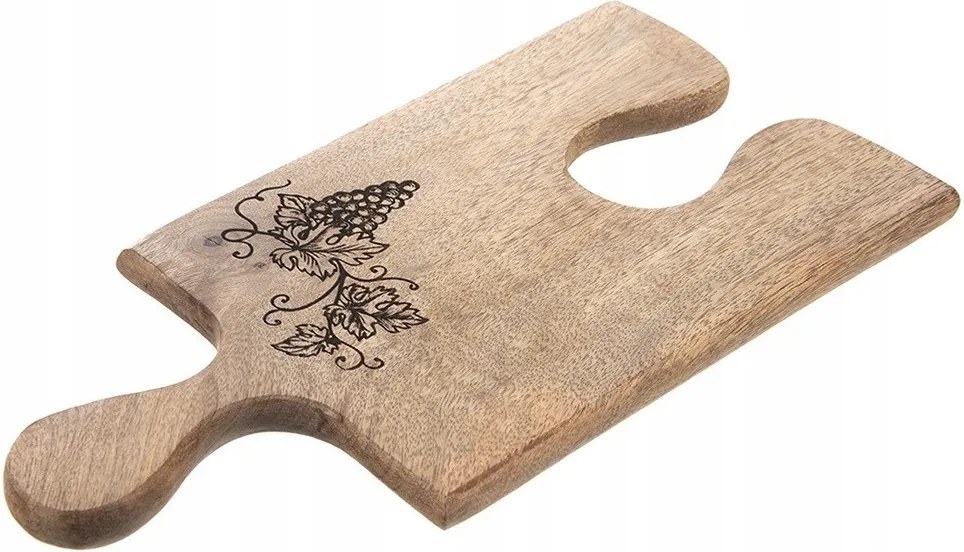 Konyhai tálalódeszka felvágott sajt előételekhez 29,5x15cm