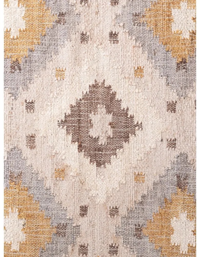 Krémszínű kézi szövésű juta szőnyeg 160x230 cm Roya Imani – Elle Decoration