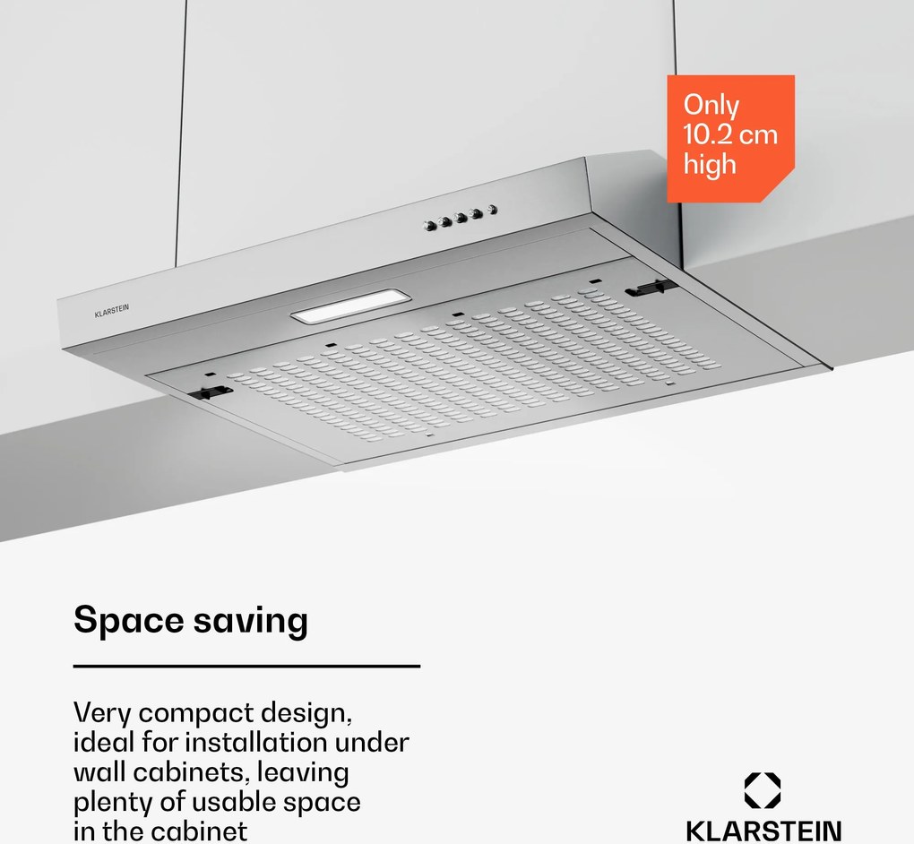 Klarstein SlimVent 60 Silver páraelszívó