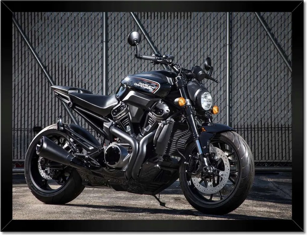 Poszterek keretben 40x30 Harley Davidson Motorkerékpár
