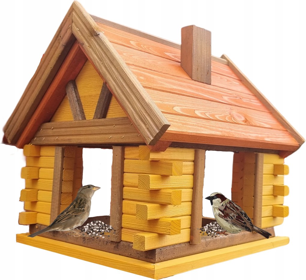 Lógó Fa Etető Madárház Nagy