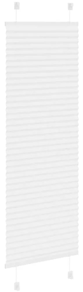 pliszírozott redőny Fehér 50x150 cm szövetszélesség 49,4 cm