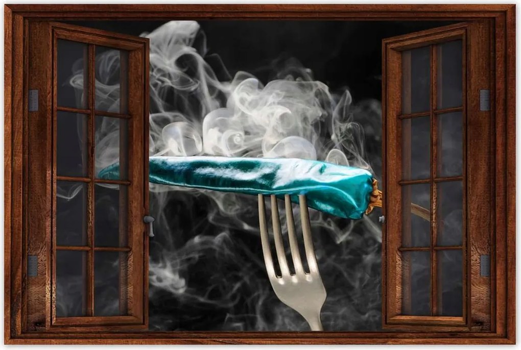 Poszterek 120x80 Kék paprika