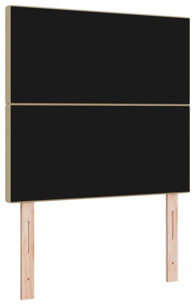 Fejtámla Egyszerű Dizájn Világos Zöld Szürke 100 cm Corduroy Szövet