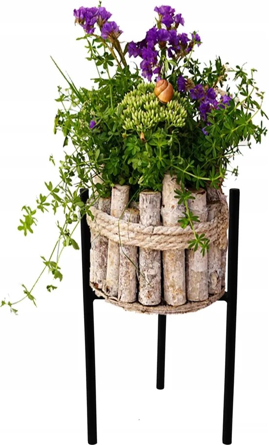 Virágágyás Fém Virágtartó Állvány Nagy Virágtartóhoz