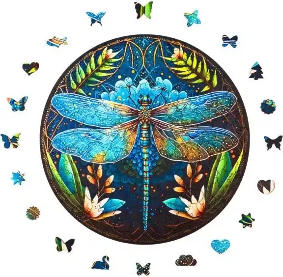 Könnyedség – Szitakötő fa puzzle