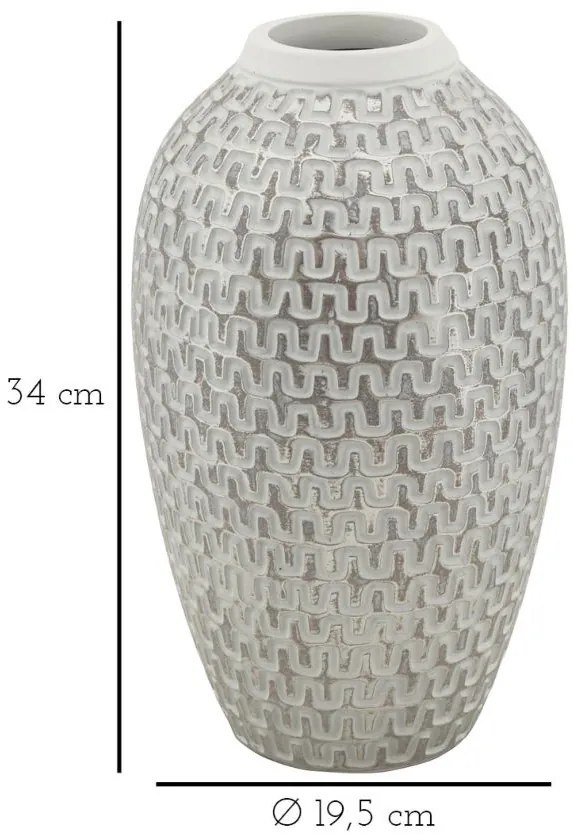 Vázahullám ø 19,5x34cm