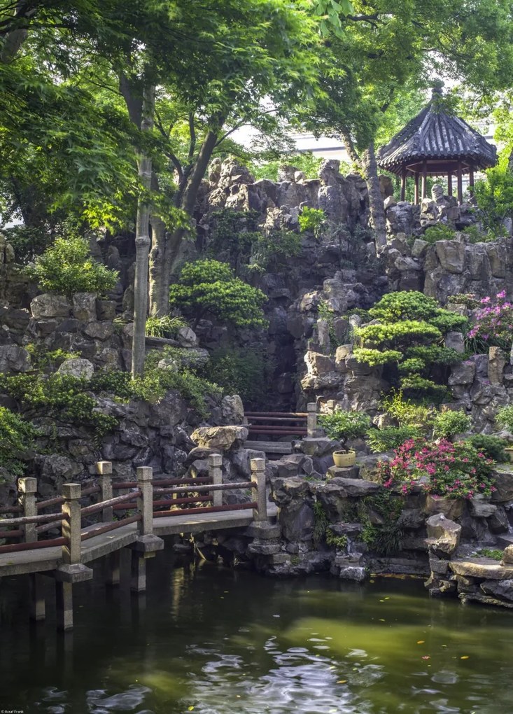 Poszter 39,5x55cm Yu Garden 2, Assaf Frank