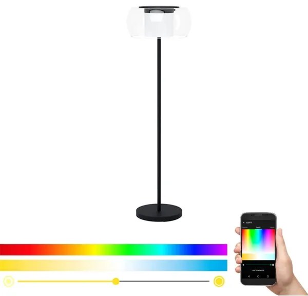 Eglo 99037 - LED RGB dimmelhető állólámpa BRIAGLIA-C LED/24,8W/230V