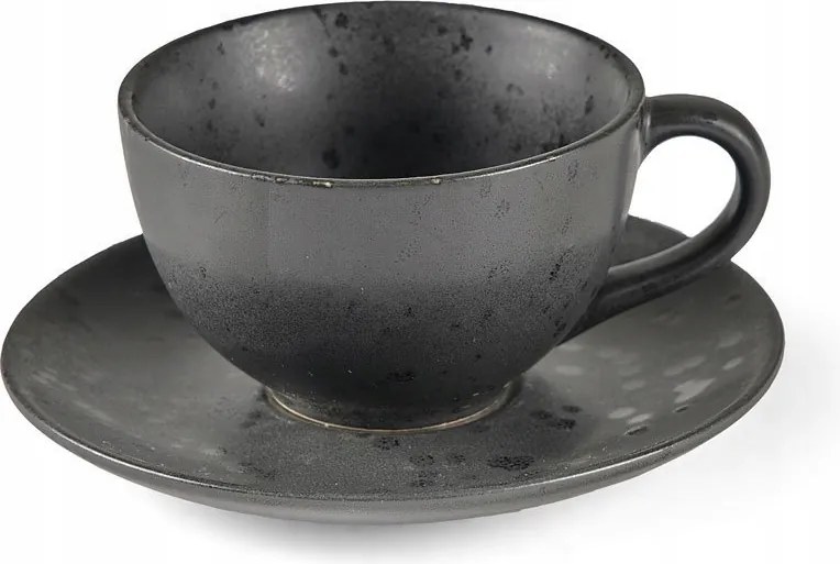 Bitz Black Kávéscsésze Aljjal 240 ml Fekete 5 db